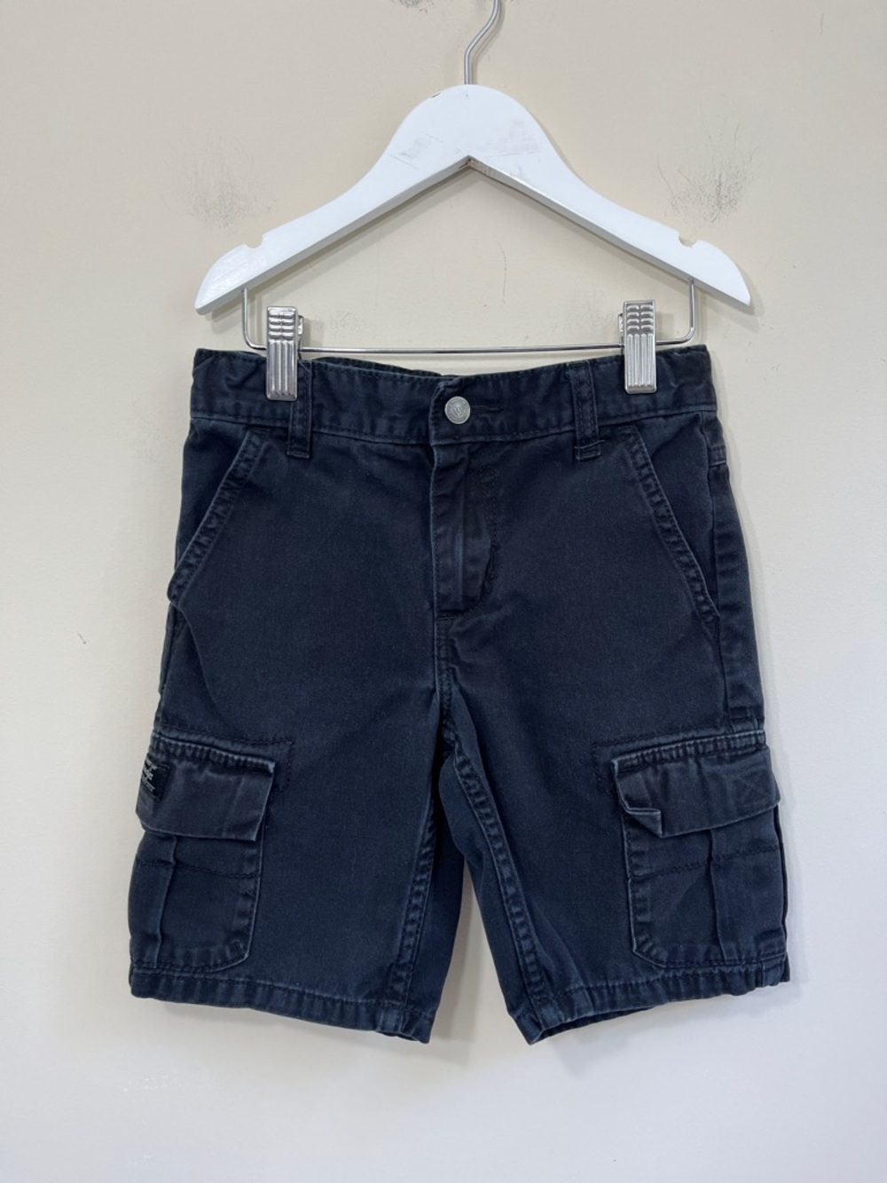 Wrangler Little Boys Black Cargo Shorts Size 6